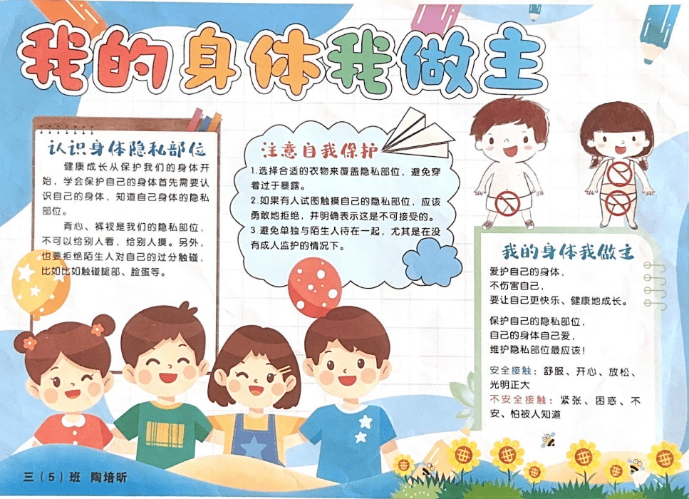 【心灵驿站】守护花蕾行动之我的身体我做主