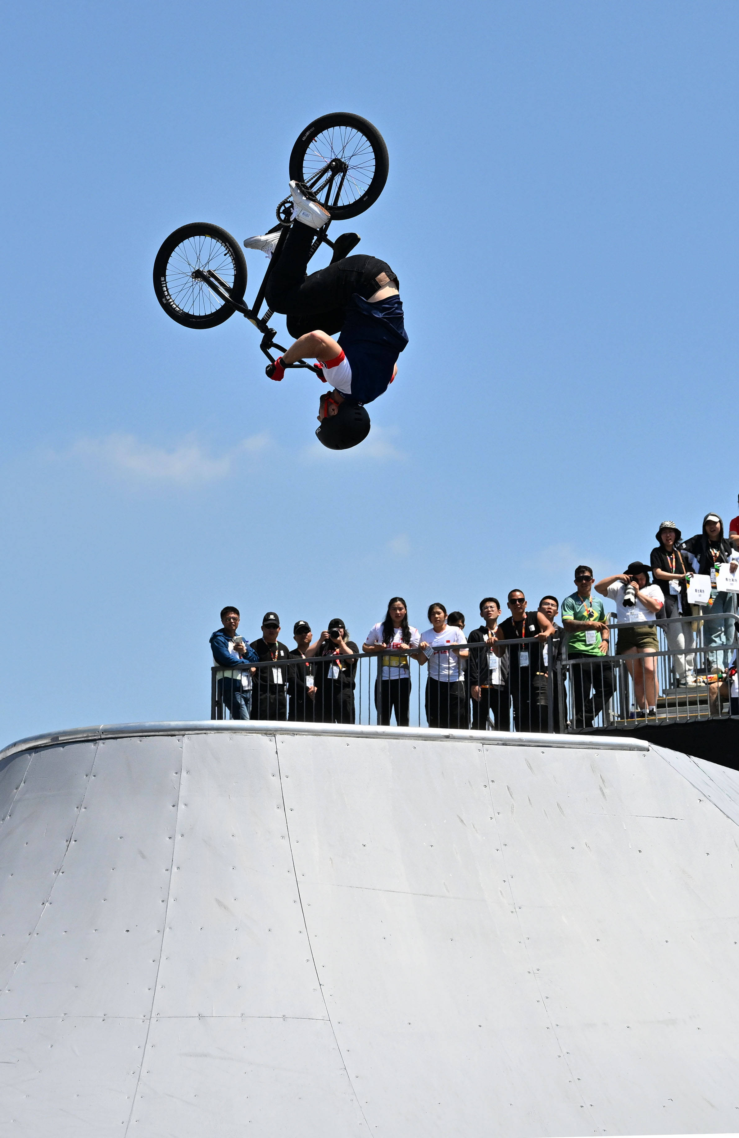 小轮车——奥运会资格系列赛上海站:小轮车自由式男子公园赛决赛赛况