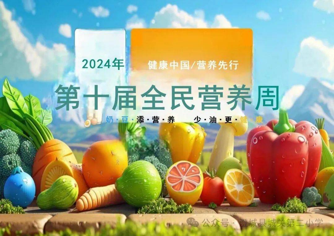 【品质管理】澄城县城关二小学生营养日主题活动报道