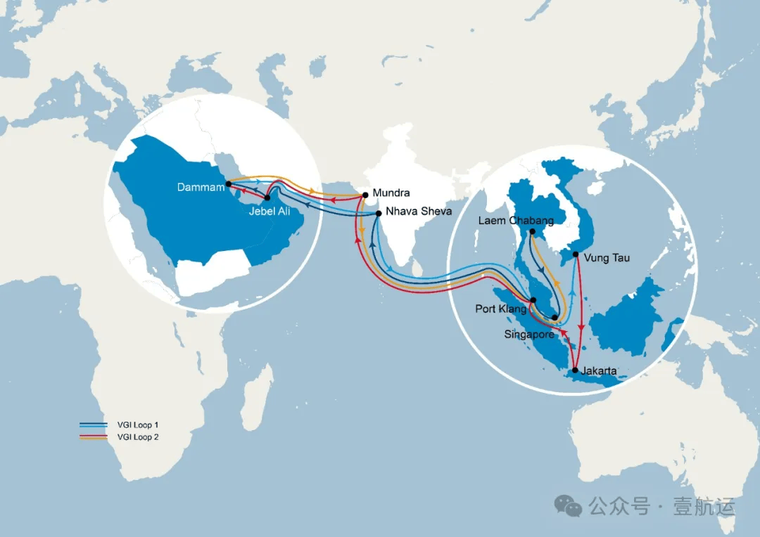 抢占亚洲市场,达飞宣布六家船公司合作新航线