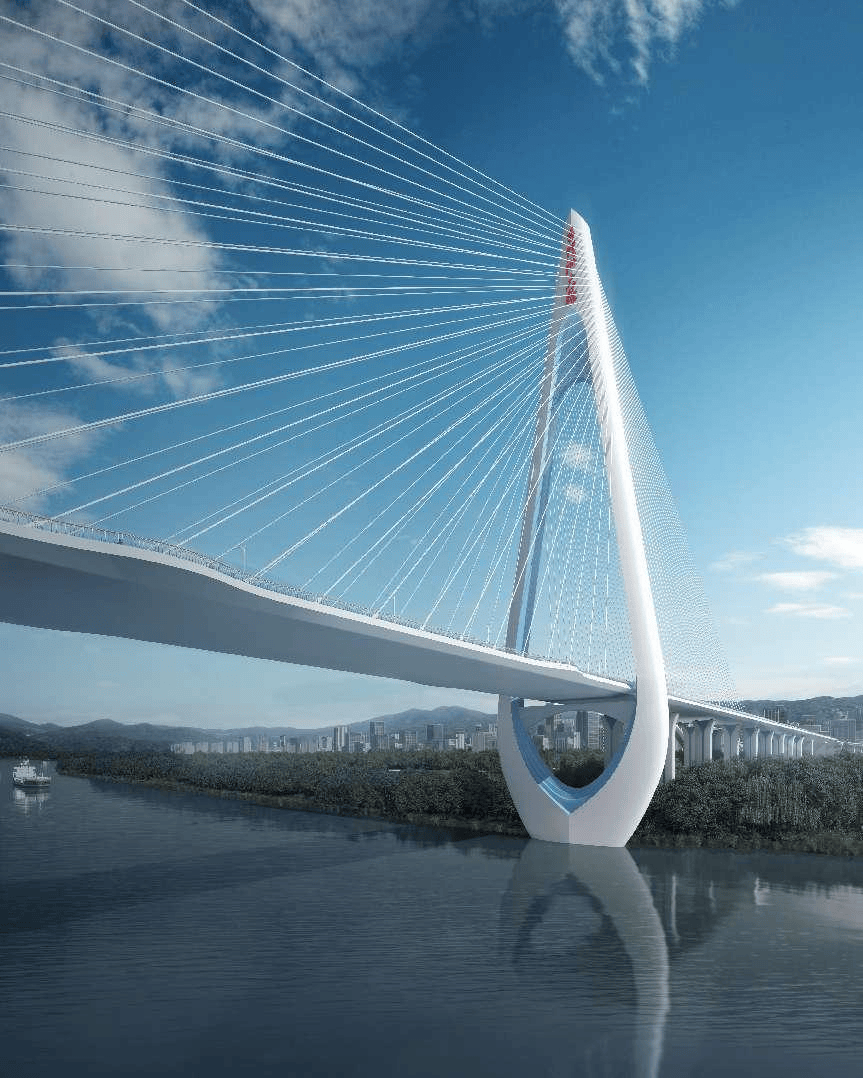 香炉洲大桥效果图据介绍,大泽湖片区路网建设正在全面提速,平安路