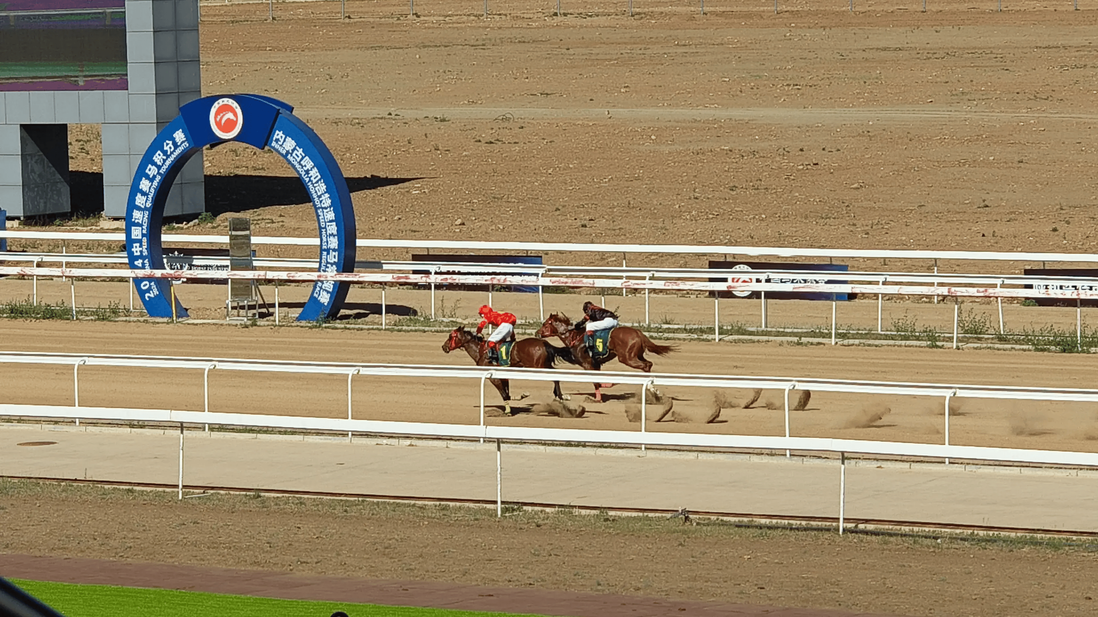 来自北京,河北,新疆等全国各地赛马俱乐部的近200匹精英赛马参赛