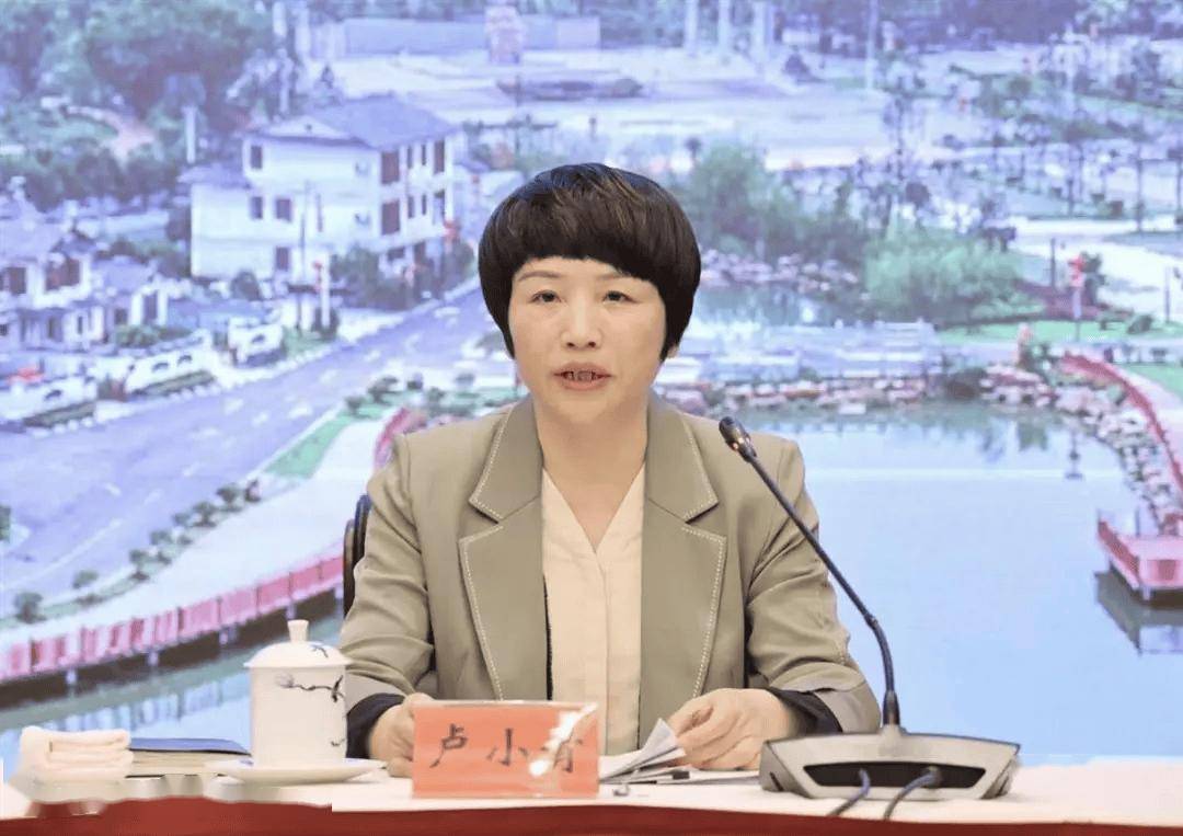上述报道表明,江西省副省长卢小青,已履新江西省委常委,宣传部部长.