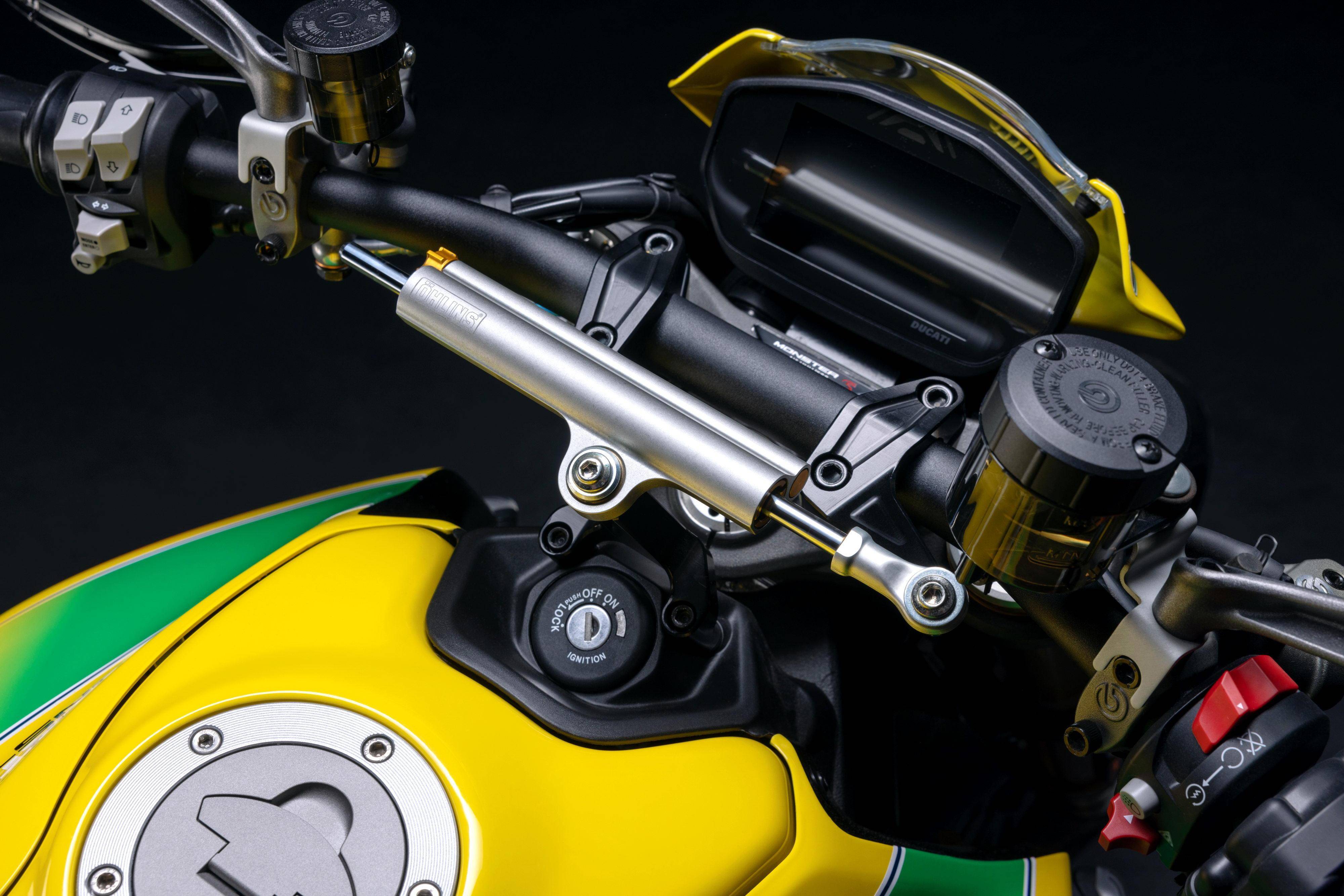 致敬一级方程式车手,杜卡迪 monster 塞纳限量版