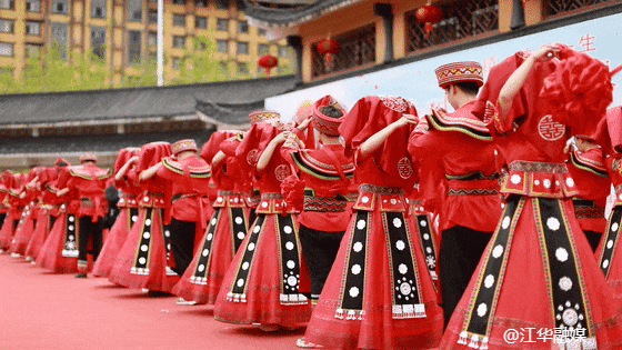 图集丨24对新人瑶族集体婚礼,百对青年男女相亲!