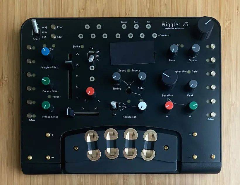 搭载独特摇摆颤音系统的 wiggler v3 桌面合成器发布