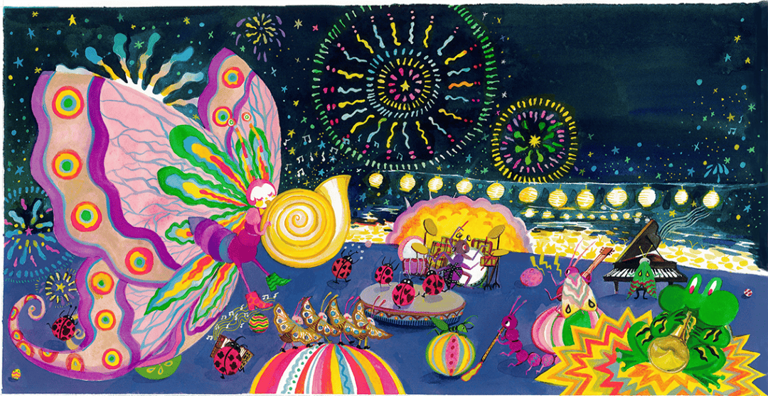 本土插画师田子千:彩色是一种生活状态