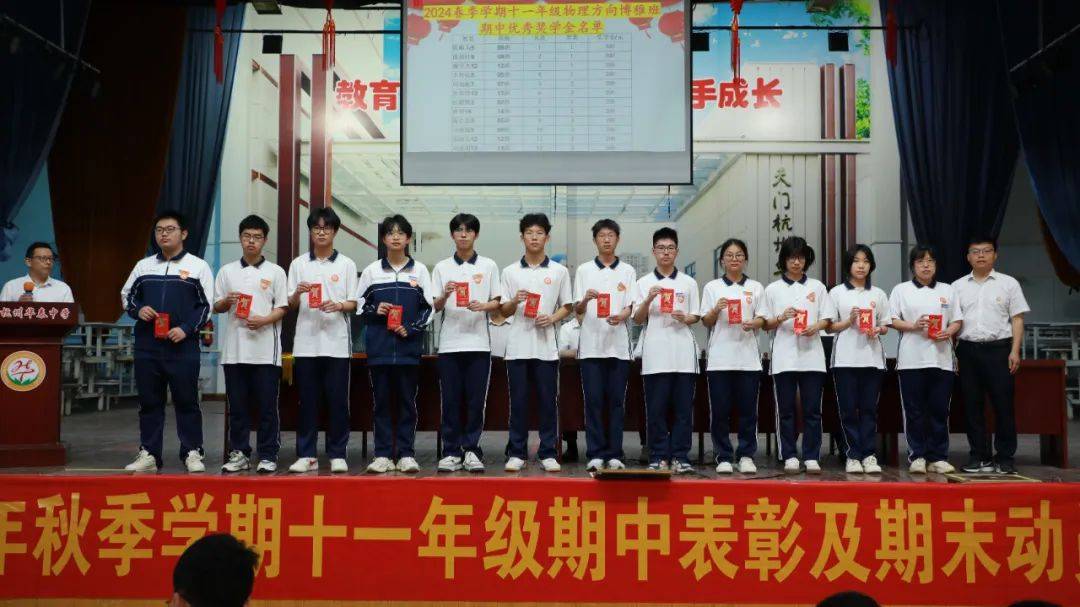 【高中部】勤学赢得榜上名 砥砺奋斗再出发——华泰中学高中部2024年