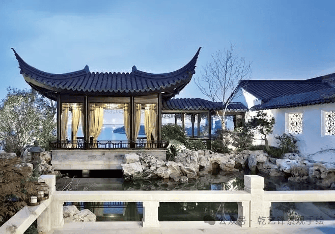 分享|一个600多平的中式庭院设计方案构思全过程