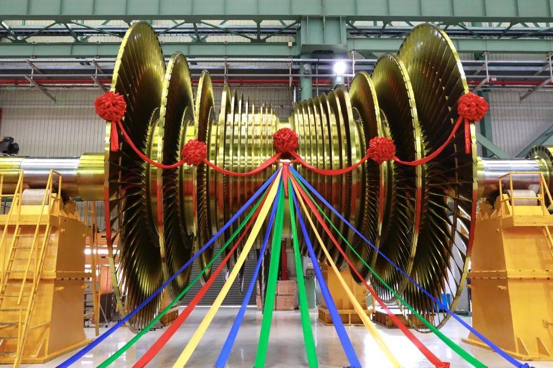 1300mw等级vver核电项目汽轮发电机组田湾7号汽轮机首套低压转子设备