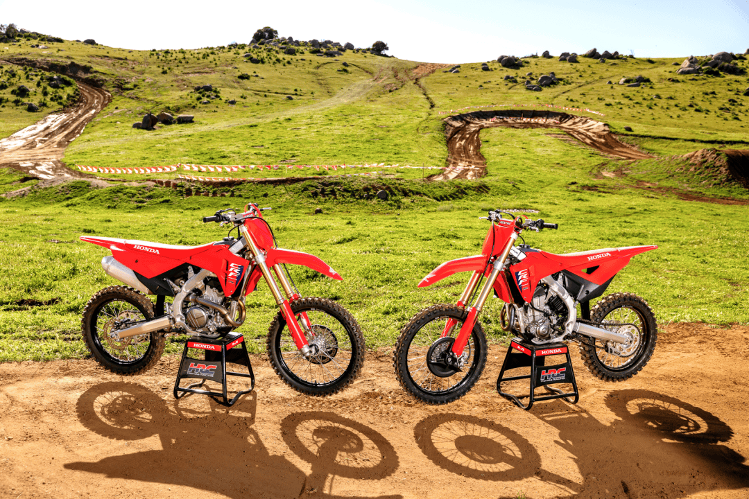 除了换代的 crf450r,crf250r 系列之外,非世界大赛规格(mxgp,mx2 以外