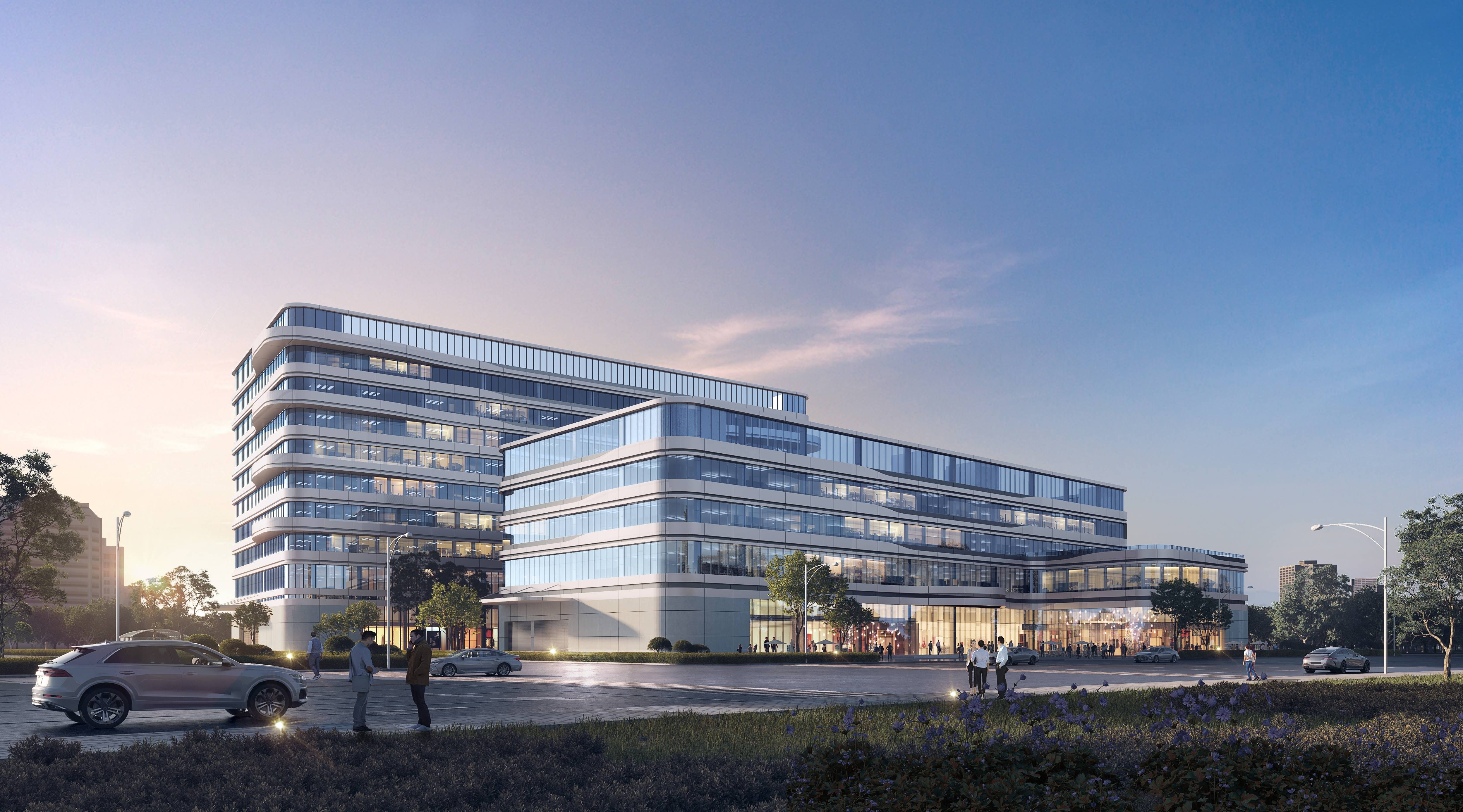 高科激光产业制造基地效果图(九派新闻通讯员 李峰)