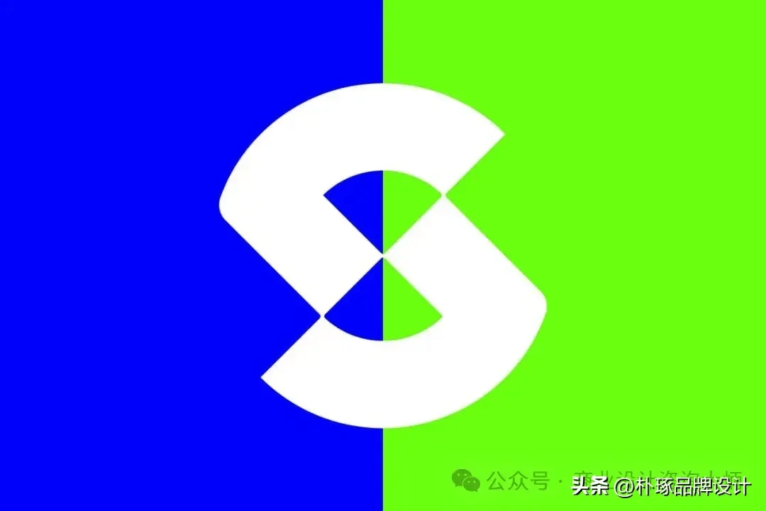 极简字母s元素logo及vi创意设计