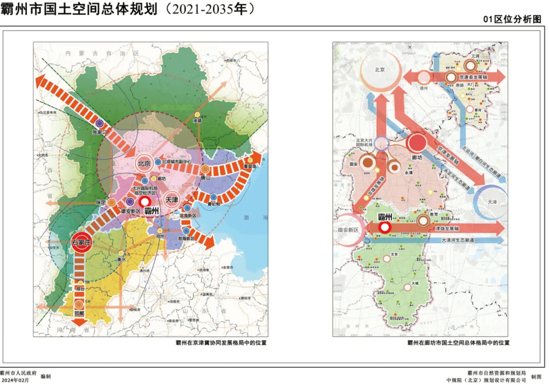 【规划】将霸州市建成廊坊市域副中心