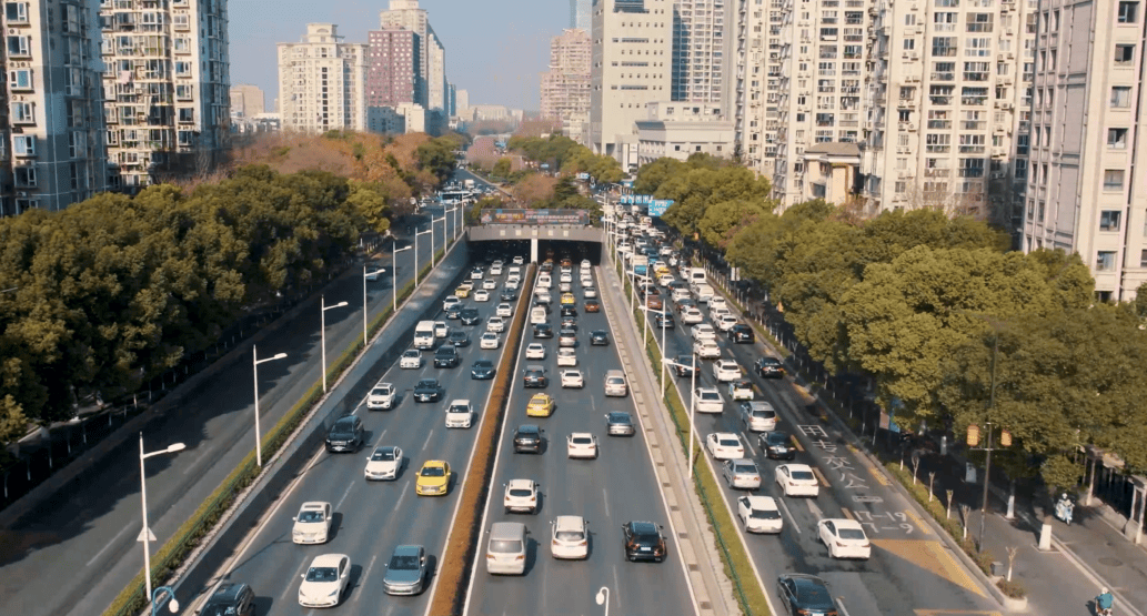 南京九华山隧道图片