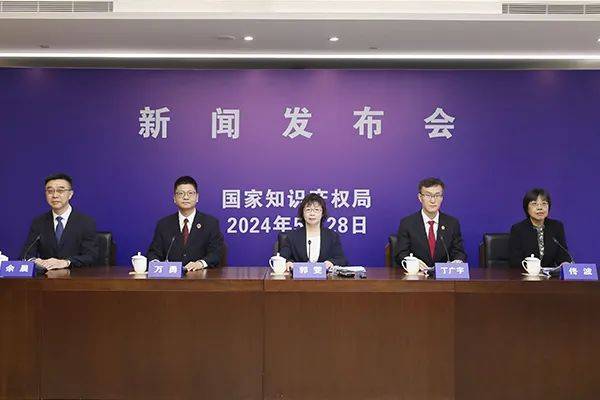 国家知识产权局2024年5月例行新闻发布会
