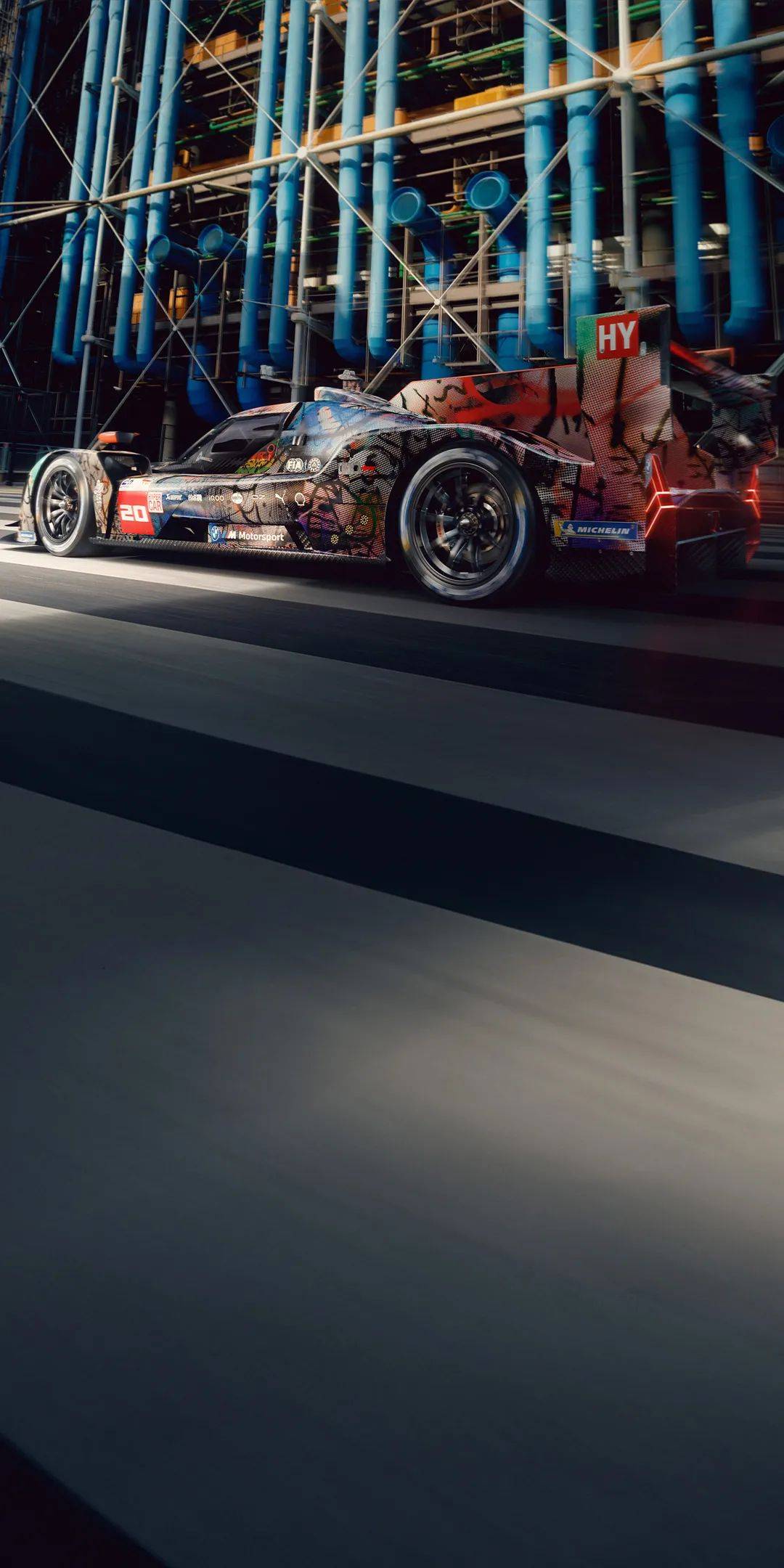 艺术家设计宝马混动v8,参加勒芒耐力赛!_搜狐汽车_搜狐网