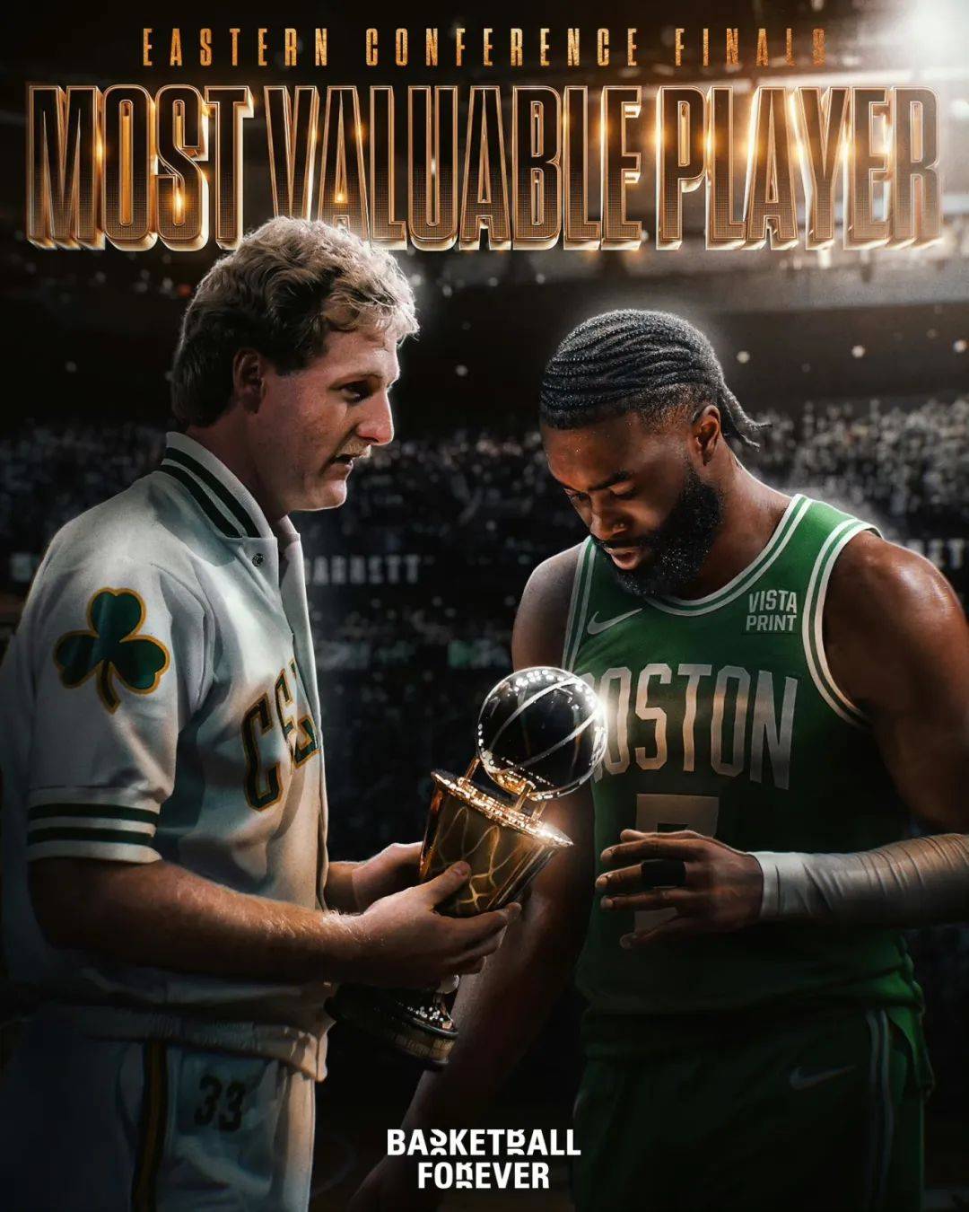 摘下了今年的拉里伯德杯!