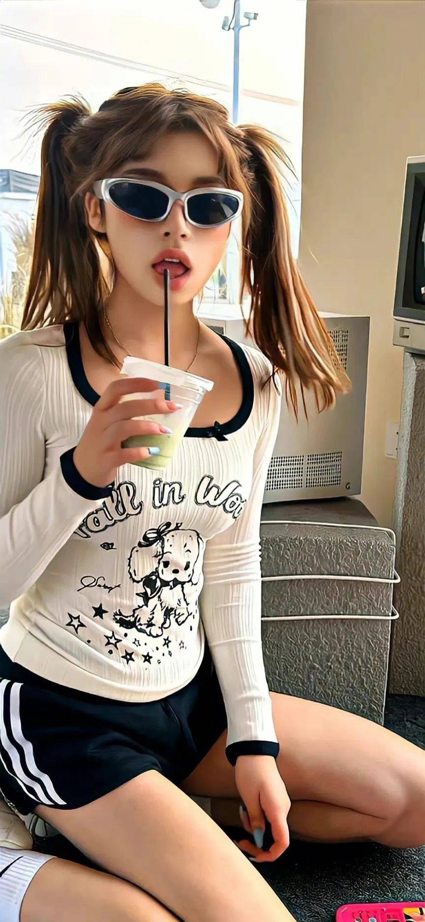 辣妹壁纸 | 好看的励志减肥壁纸 676767