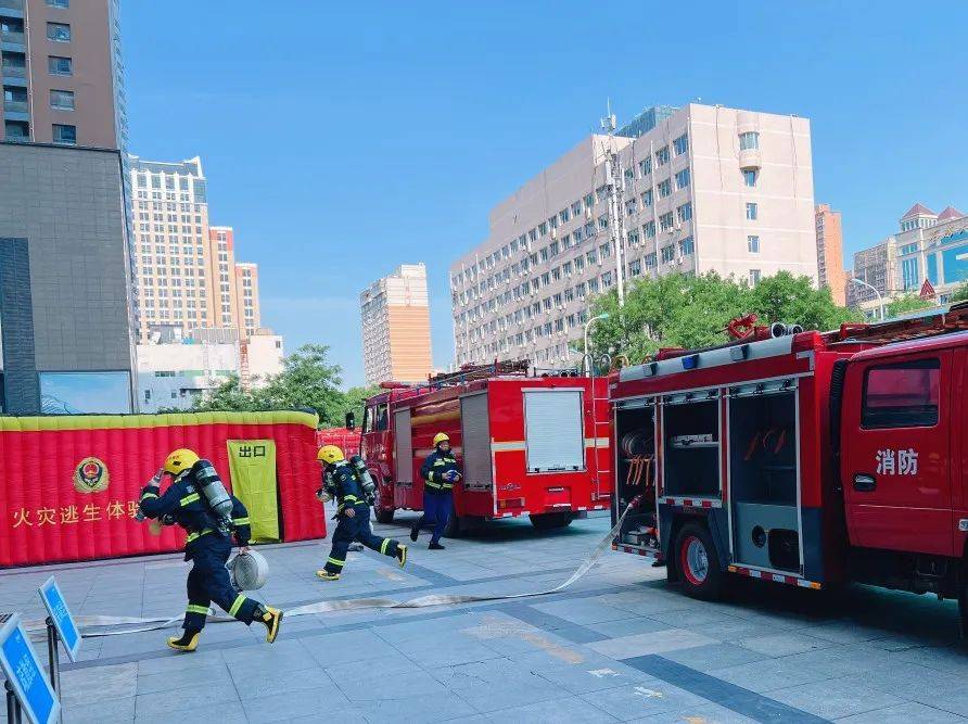 华强物业石家庄|华强广场2024年上半年消防演练及电梯困人演练圆满