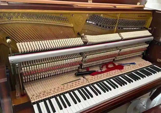 按照音源,钢琴可以分为物理敲击钢琴和电子发声钢琴