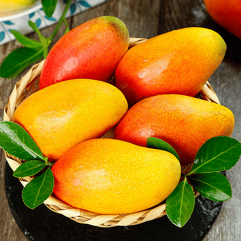 薄核,早熟,果型小成熟时期:5月-6月贵妃芒咱攀枝花的网红芒果品种今天