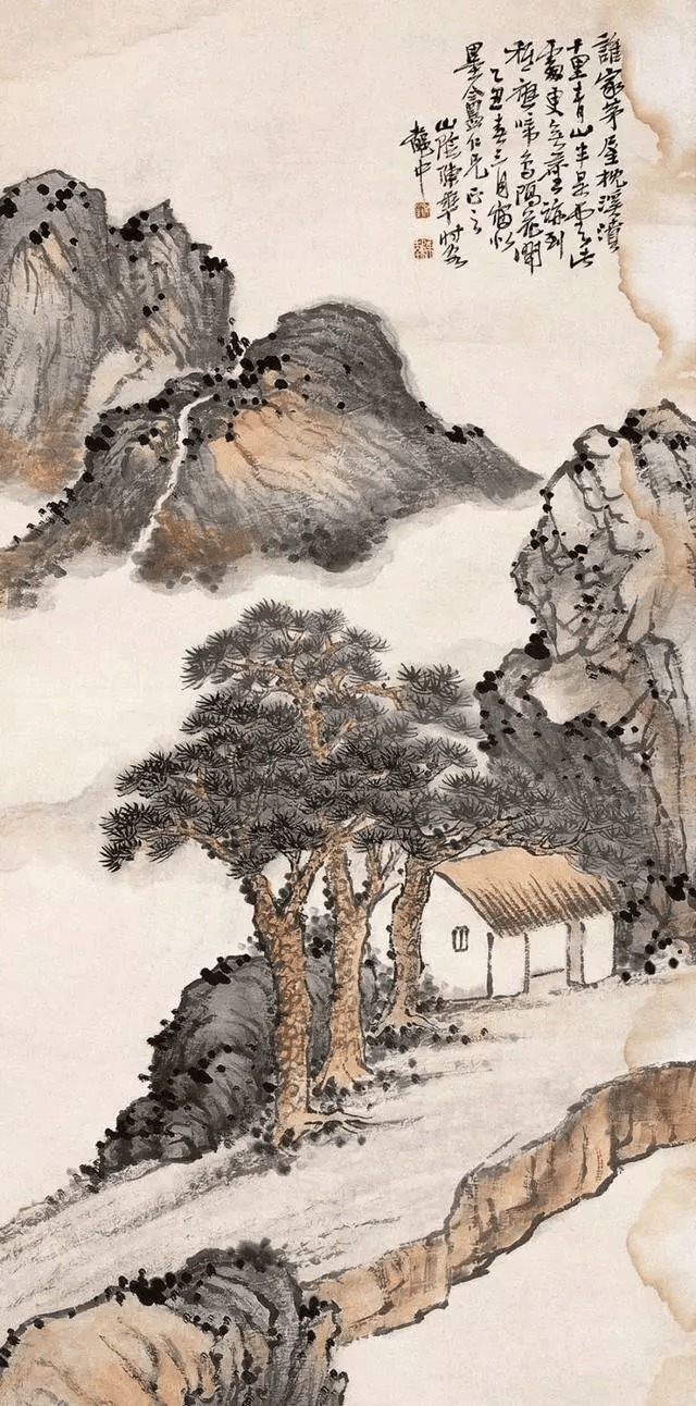 润笔高于齐白石的山水画家——陈半丁