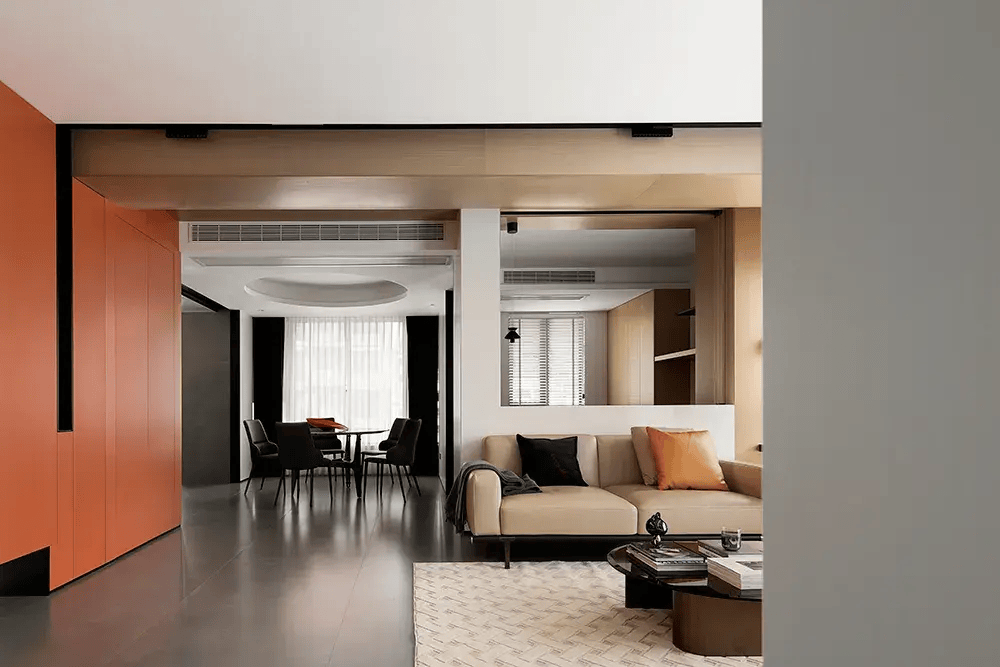 130㎡现代简约,温暖治愈的居家港湾