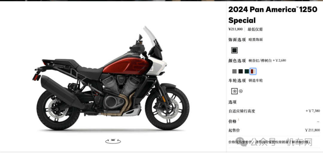 哈雷泛美1250或许可以学一下友商的r18,推出门槛更低的版本,先笼络