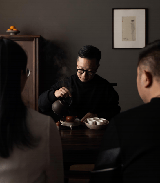 国内知名茶空间设计师徐明老师在茶空间举行《白水吟》雅集活动