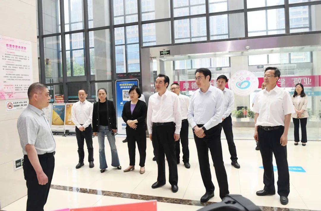 副省长赵岩来淮调研