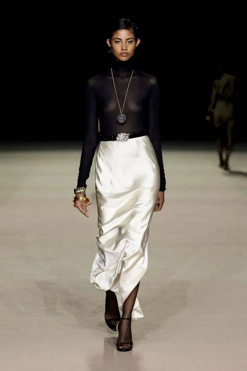 透视,薄纱,黑丝 | carla zampatti 2025春夏