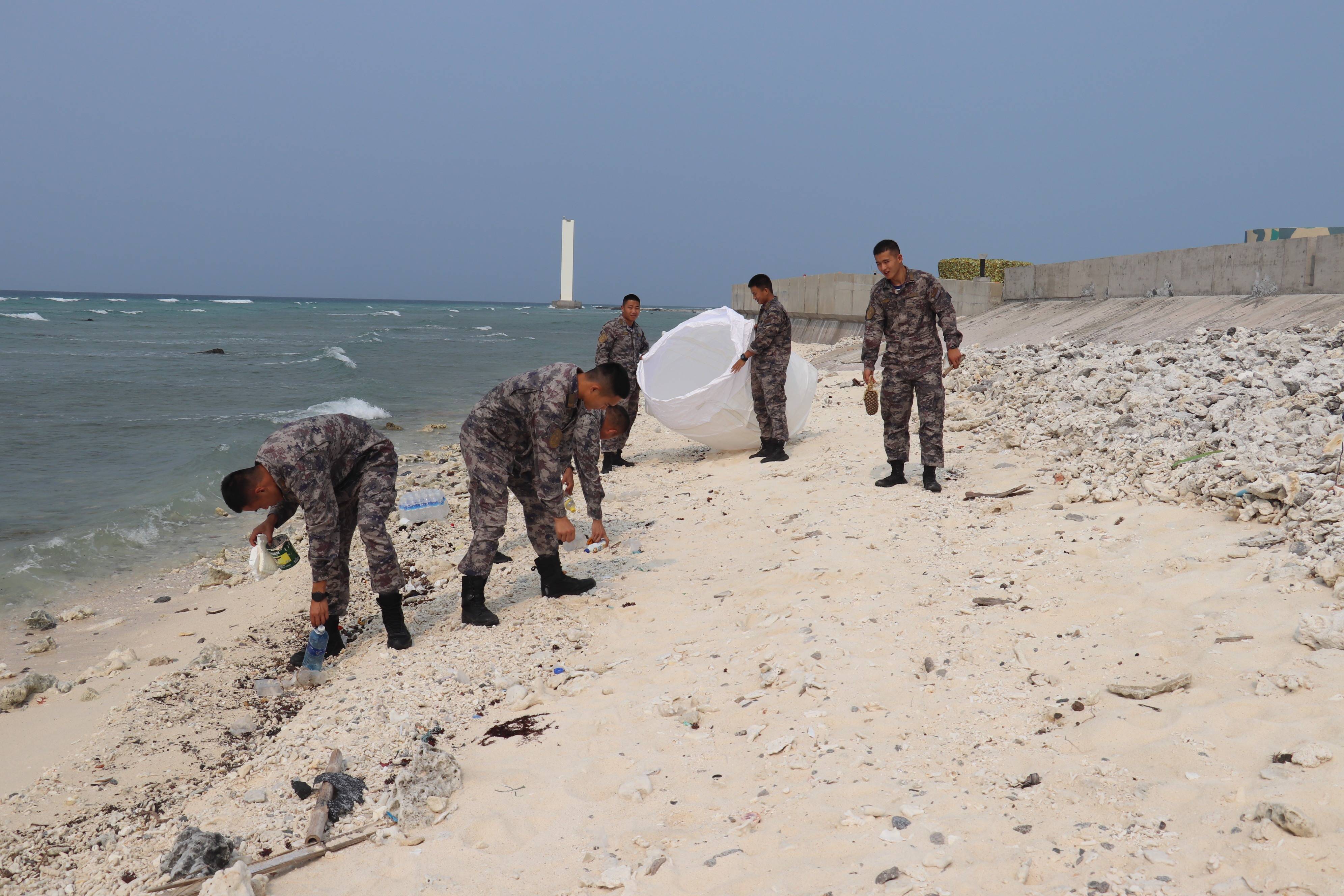 西沙守岛官兵:在南海深处书写绿色答卷