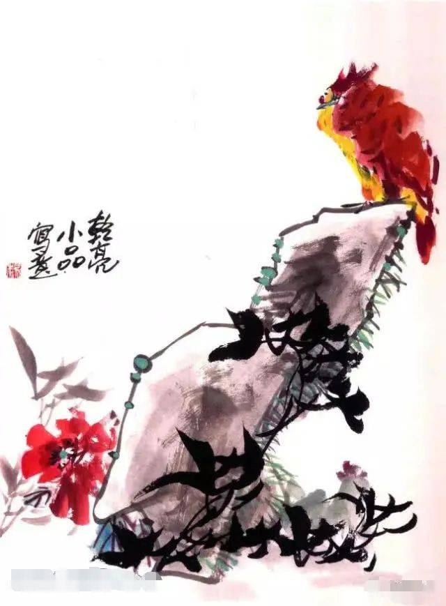 写意花鸟画色彩技法详解,写意花鸟用色技法基础