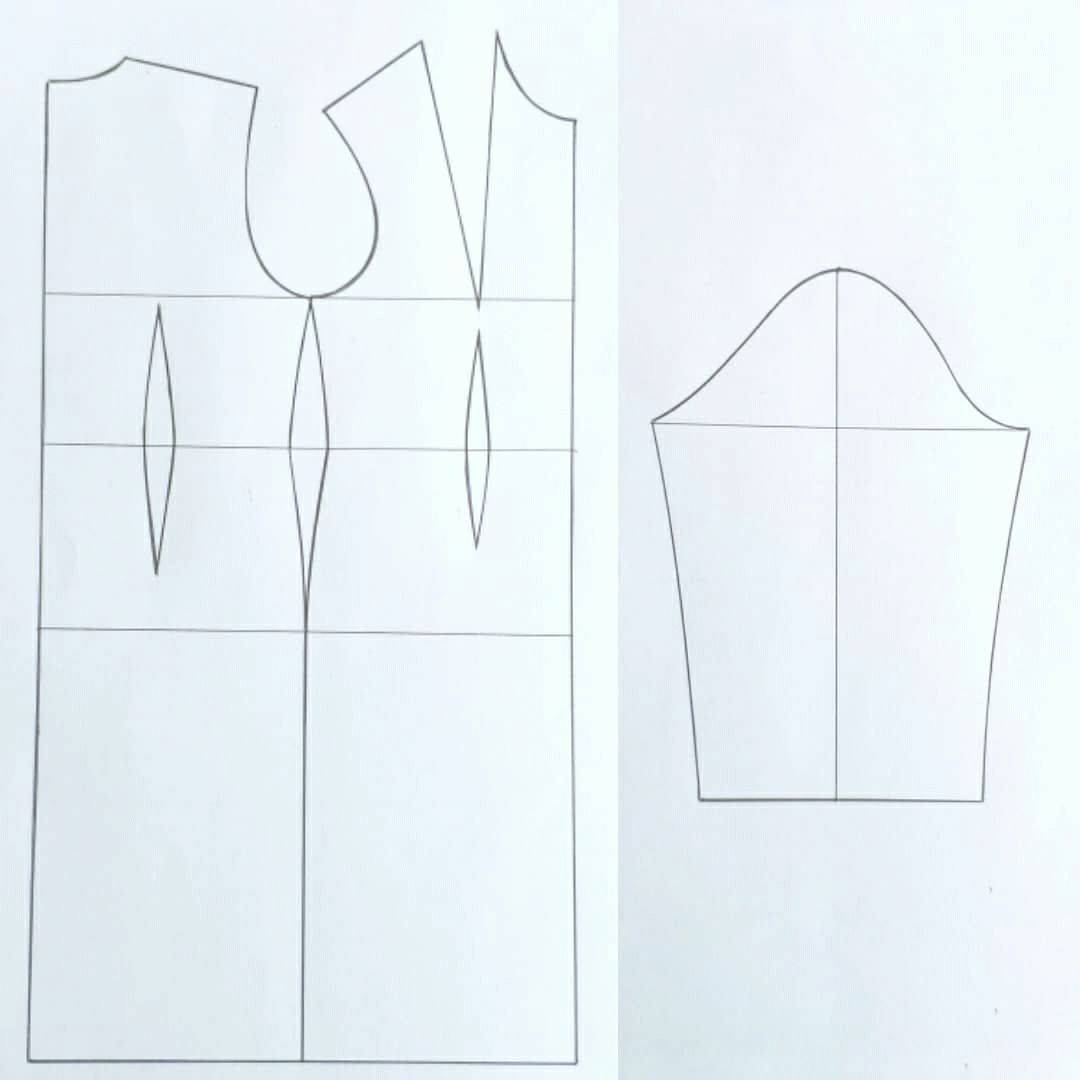 3款连衣裙 5款半身裙的纸样变化实例67