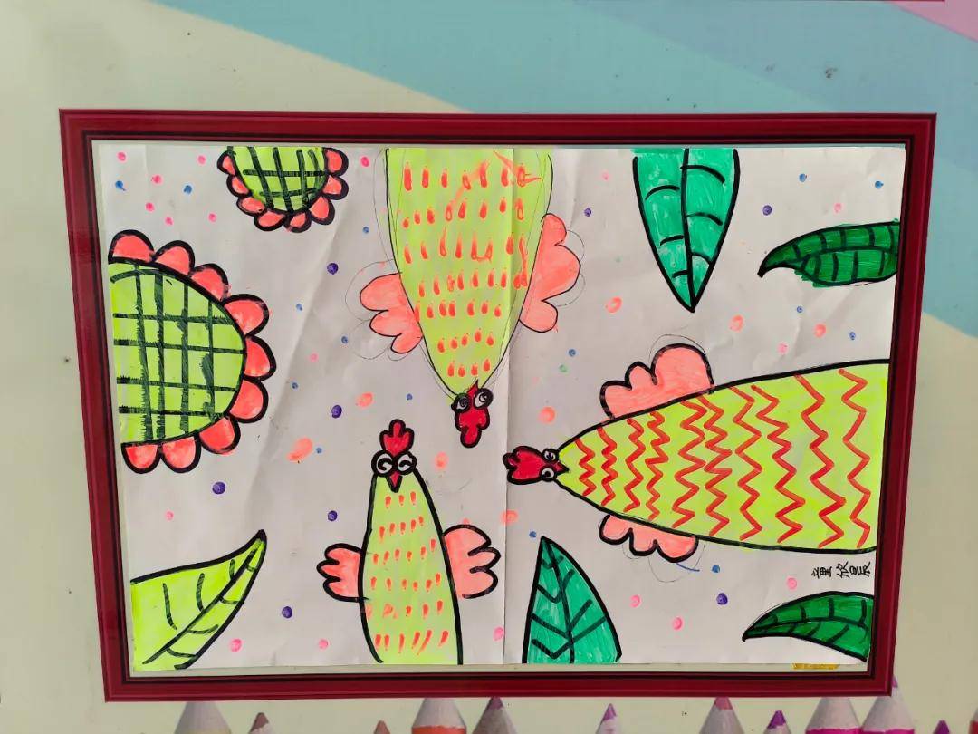 争做新时代好少年"---宁化县青少年宫低年级儿童画作品展_能力_绘画