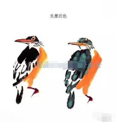 写意花鸟画色彩技法详解,写意花鸟用色技法基础