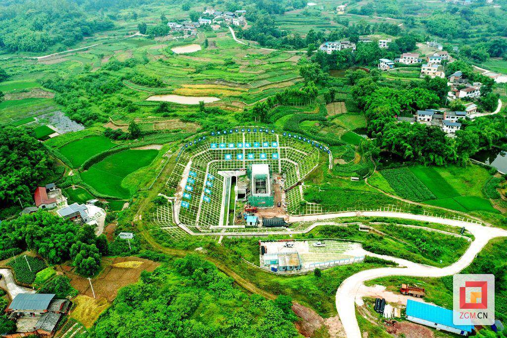 为引清流润川南 向家坝灌区(自贡段)工程建设进入冲刺阶段