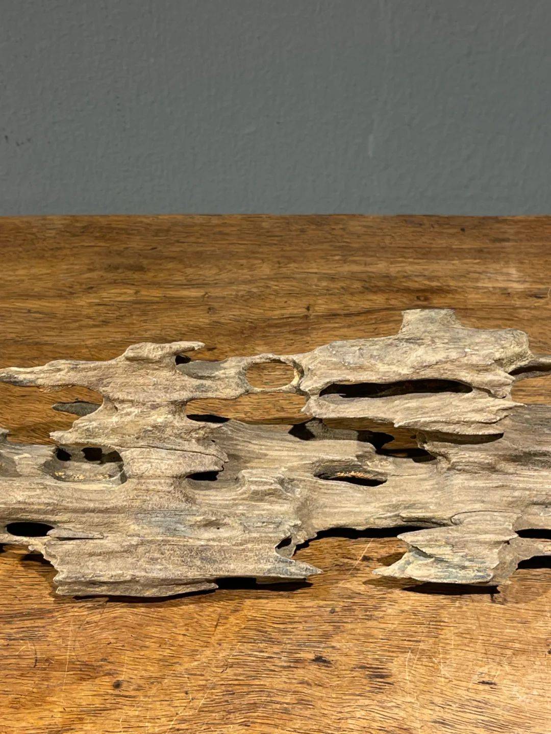 用之美—朴实材质的昇华 ▎天然奇石状朽木案头摆件