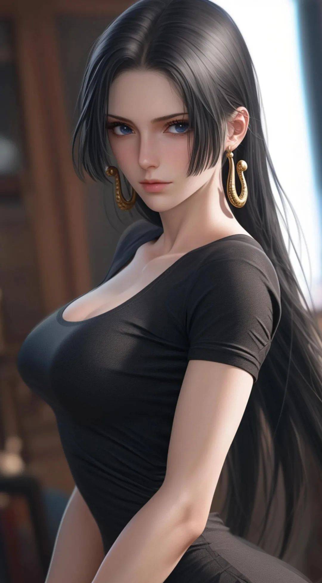 海贼王:蕾丝紧身裙黑丝性感女帝