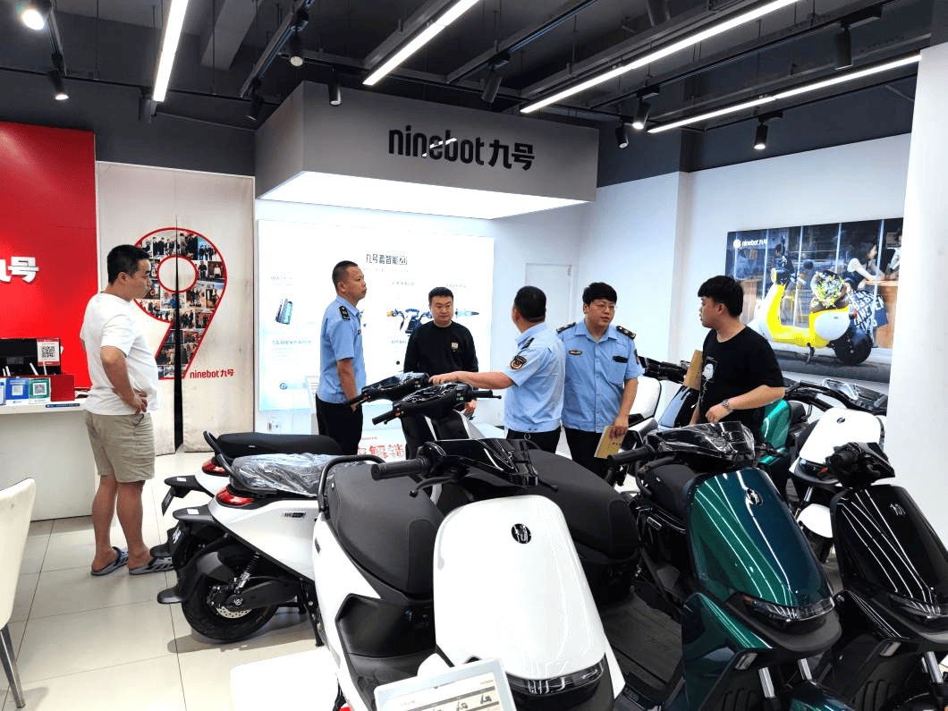 安海镇持续开展电动自行车专项检查行动