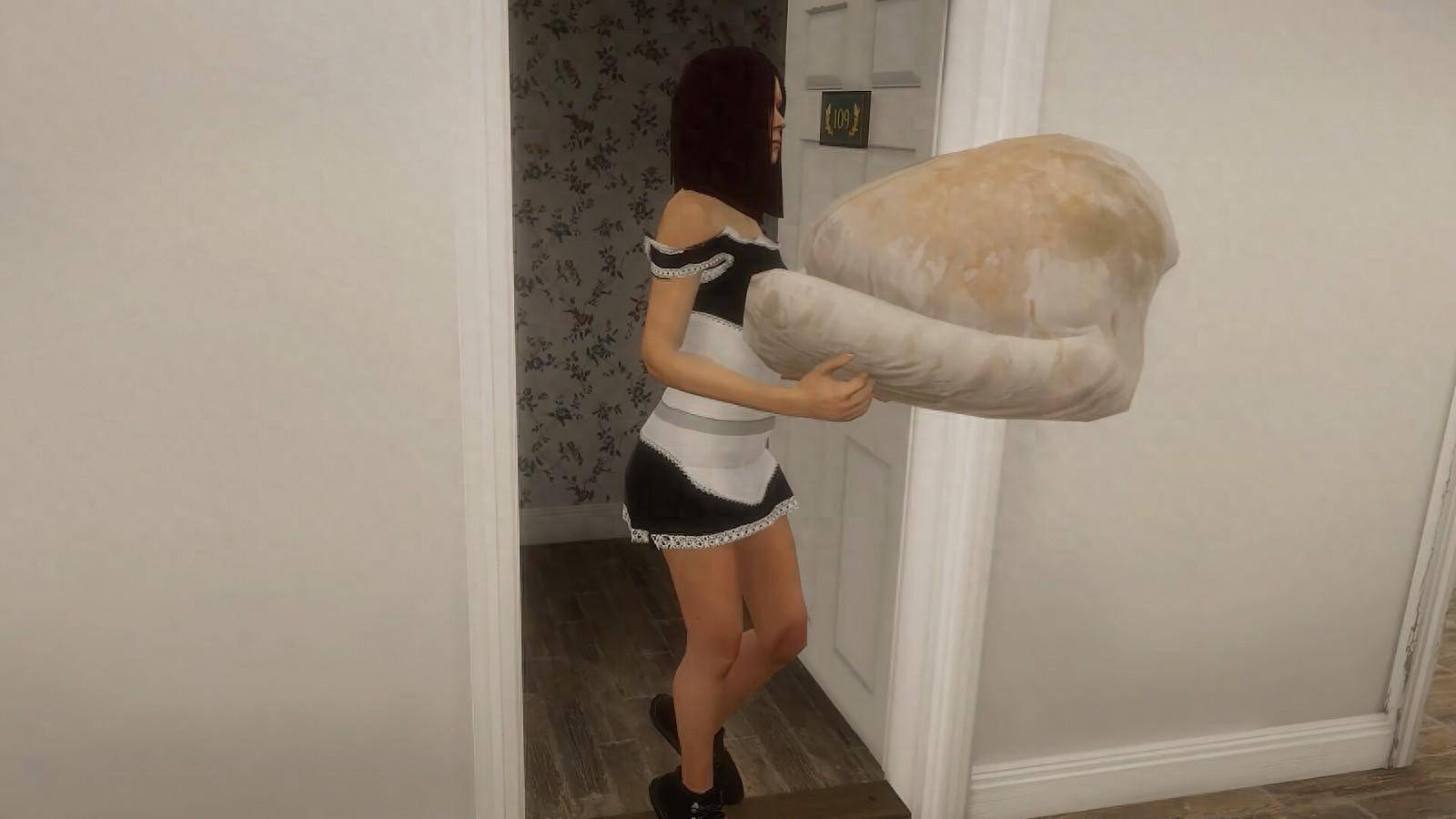 《酒店经营模拟器》steam版发售 迷人女仆上门服务