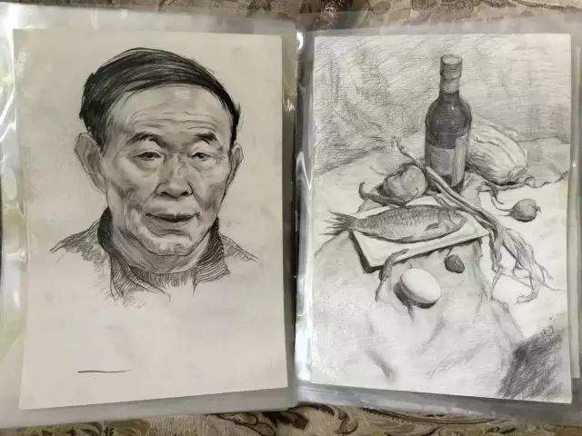 他山之石·艺‖川美保安10年画千张速写,央美食堂服务员画法细腻,国美