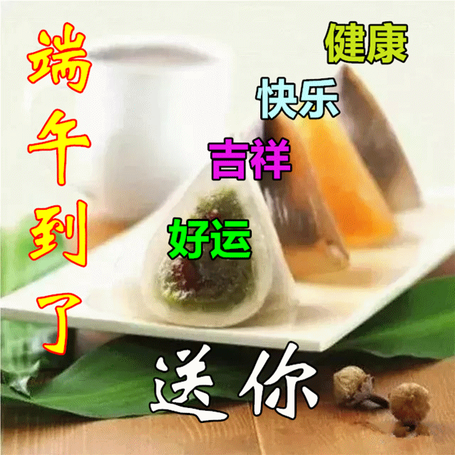 祝你端午节安康粽子动态表情包