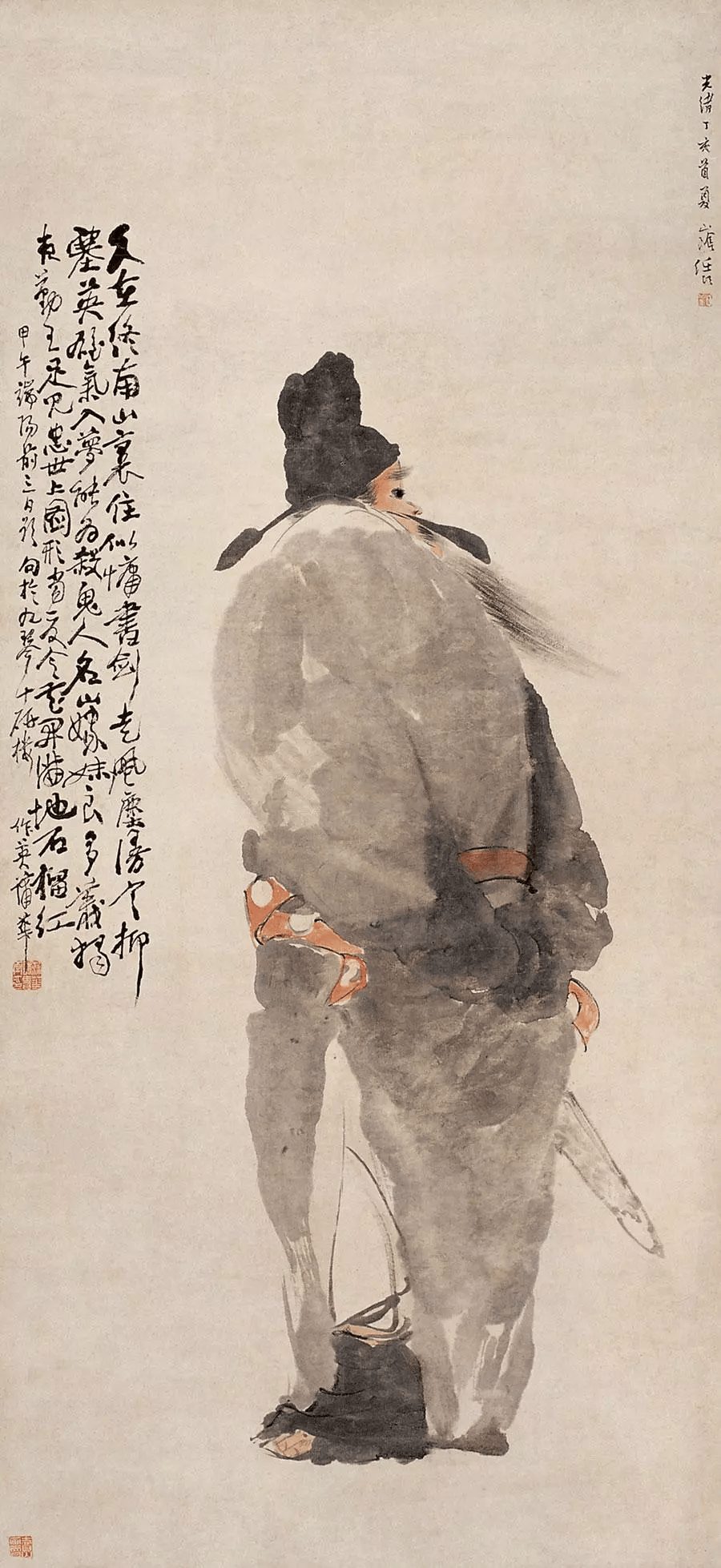 任伯年画人物:线条无人超越(附任伯年人物画高清合集)