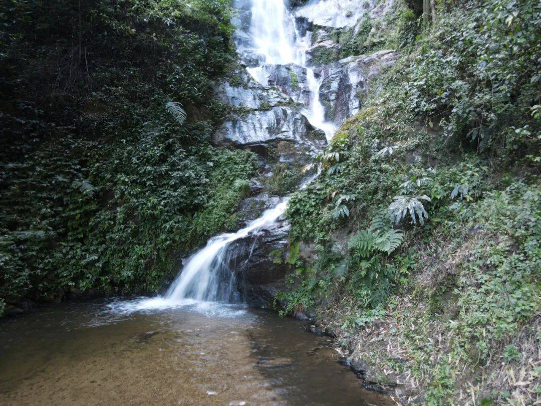 镇康白水瀑布位于勐捧镇白水自然村的白水瀑布,发自于白水山半山腰