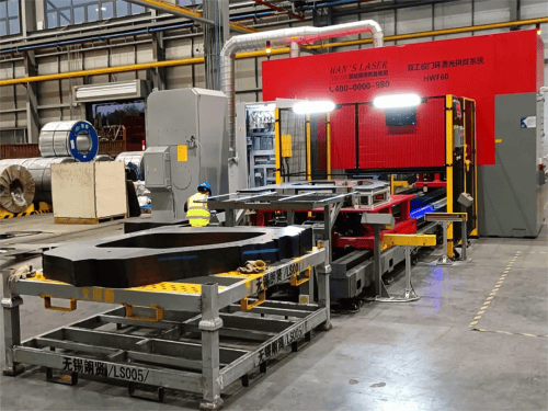 1,双工位手动门环激光拼焊大族激光旗下子公司江苏大族智能焊接装备