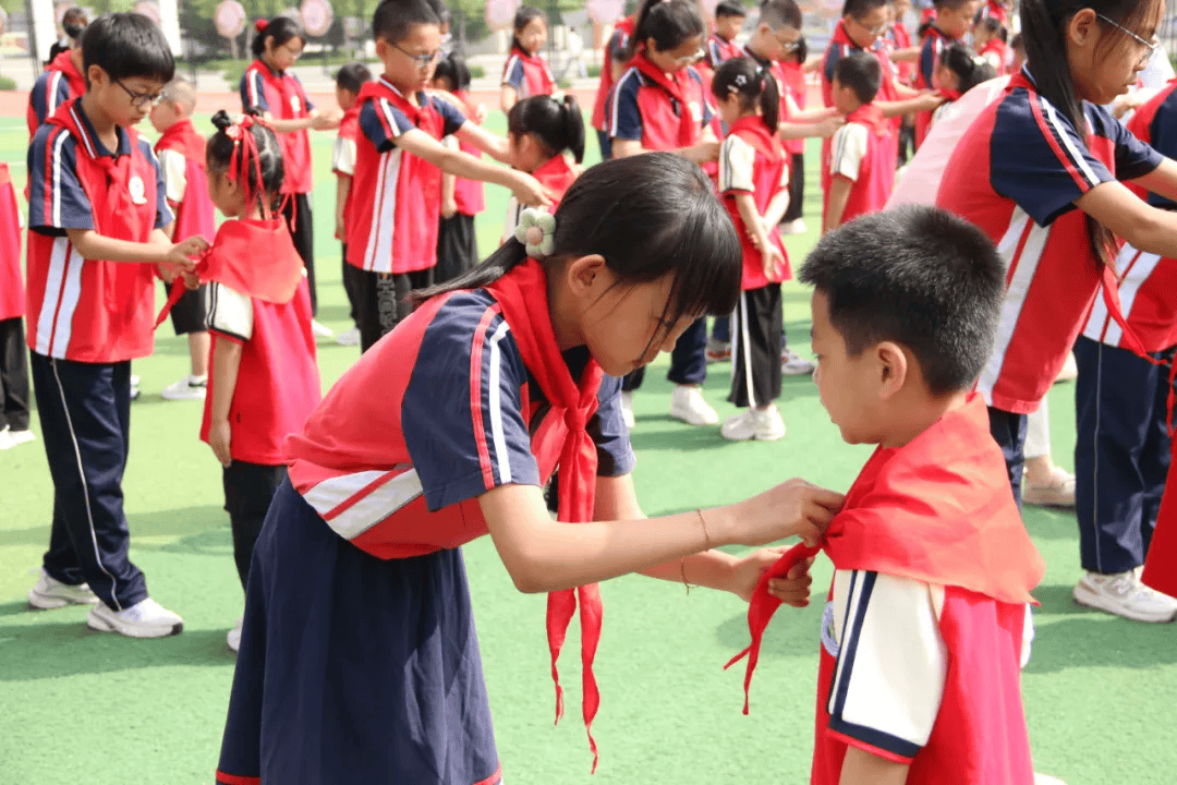 2024年"红领巾爱祖国"林西县少先队示范性集中入队仪式