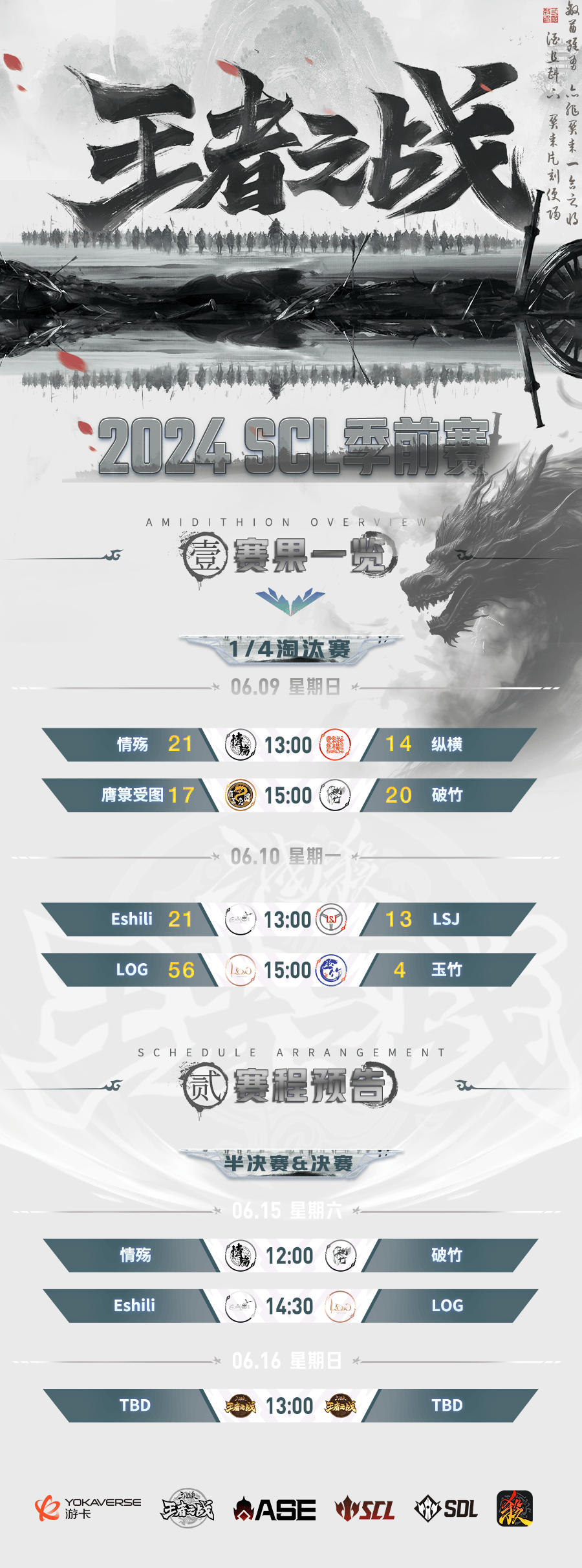 【赛事简报】scl季前赛&高校联赛,巅峰决战即将开启!