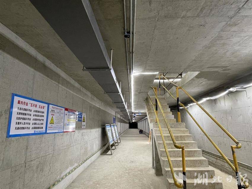 豆腐块上建设地下动脉 汉口滨江国际商务区综合管廊项目竣工验收